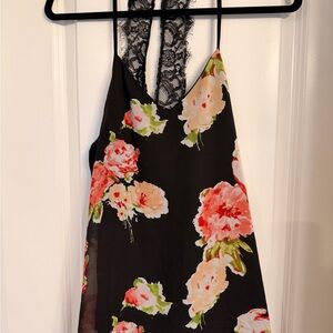 Maurices Black Lace Detail Garment